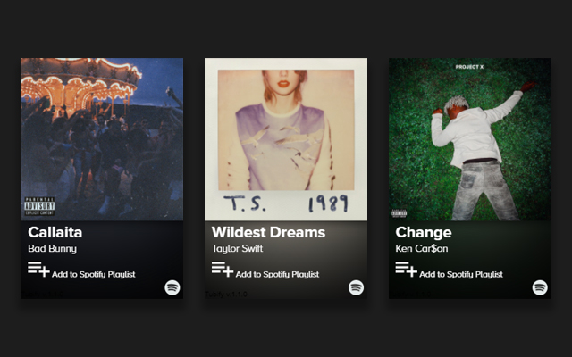 Tubify - YouTube to Spotify截图2
