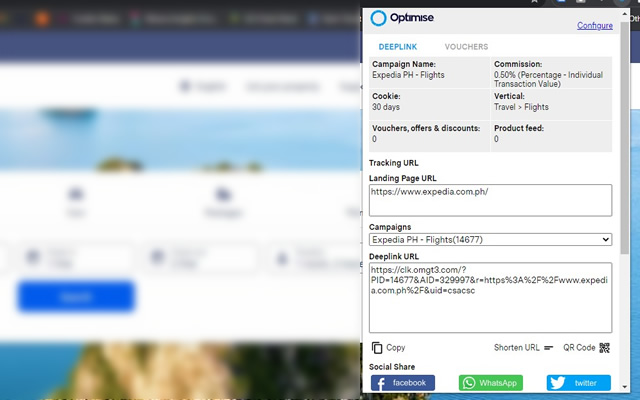 Optimise Deeplink Generator截图2