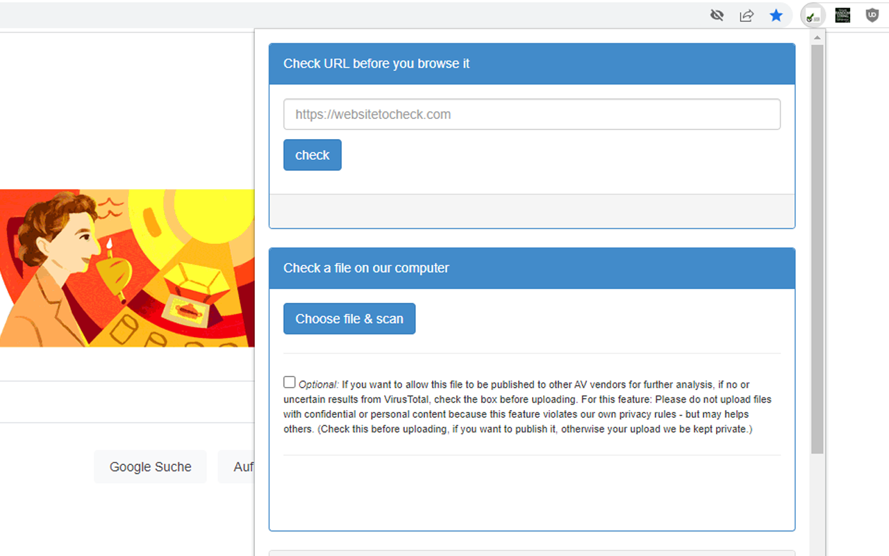 ipty.de/av - Virus/Malware Link/File Checker截图3
