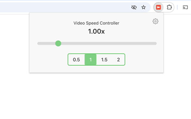 Video Speed Controller截图4