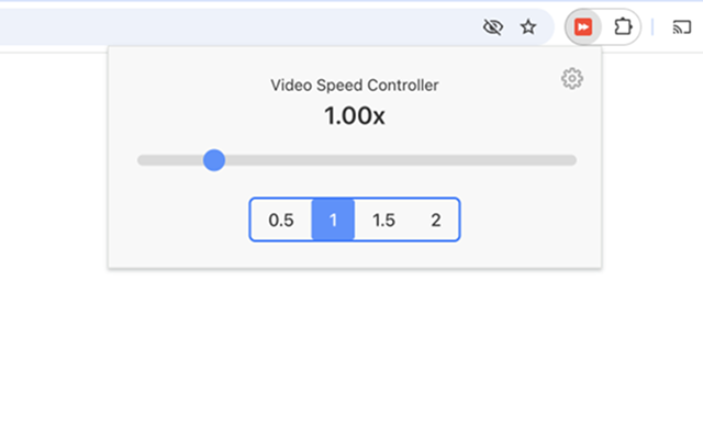Video Speed Controller截图5