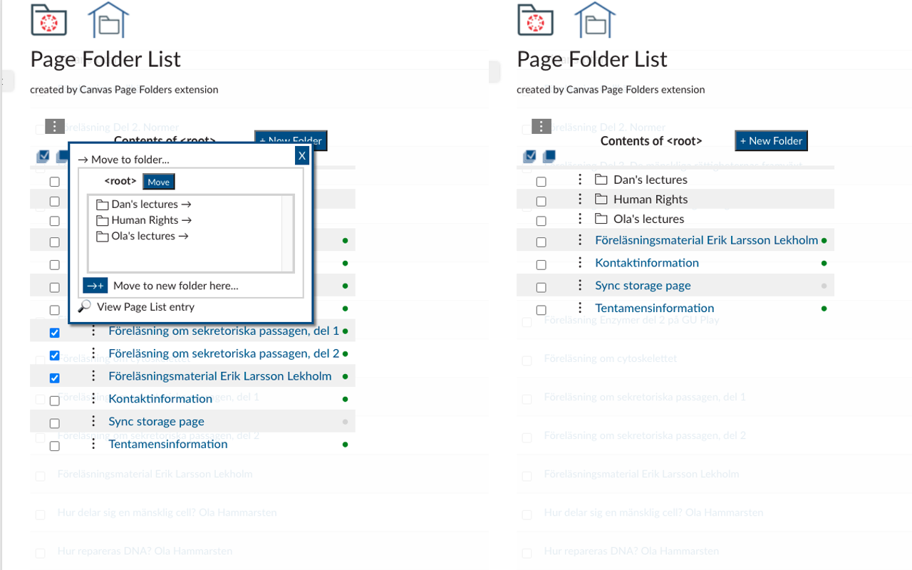 Canvas Page Folders截图2