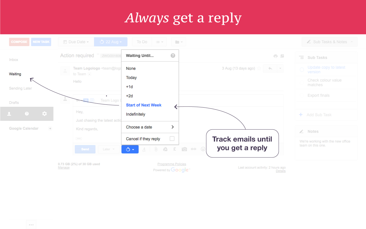 ActiveInbox: Organize Gmail™ tasks截图4