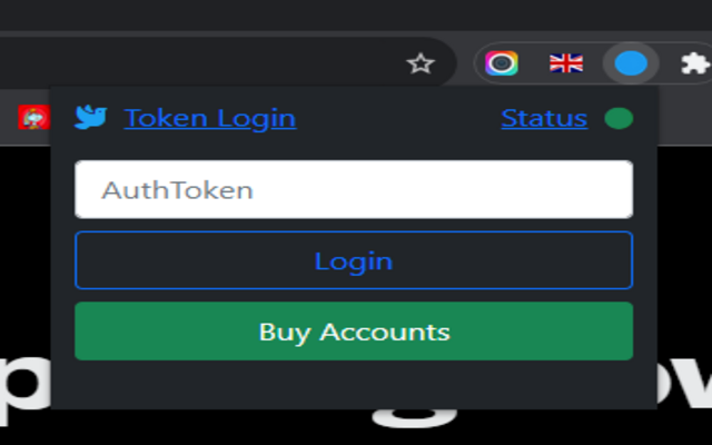 xtwittermarket.com | auth token login截图1