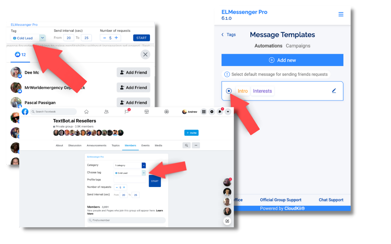 ELMessenger Pro截图5