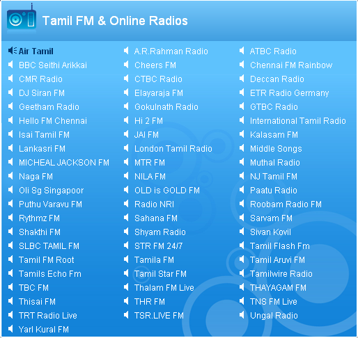 Tamil FM and Online Radios截图2
