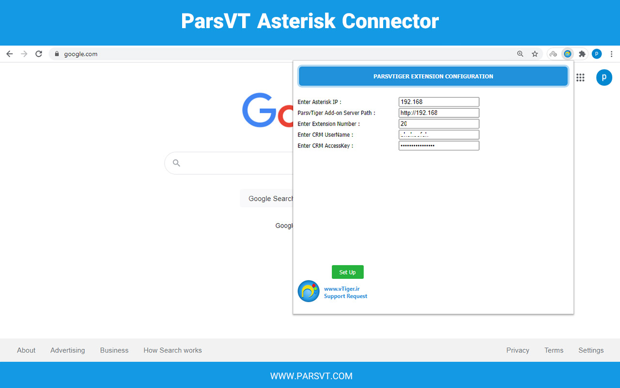 ParsVT Asterisk Connector截图4