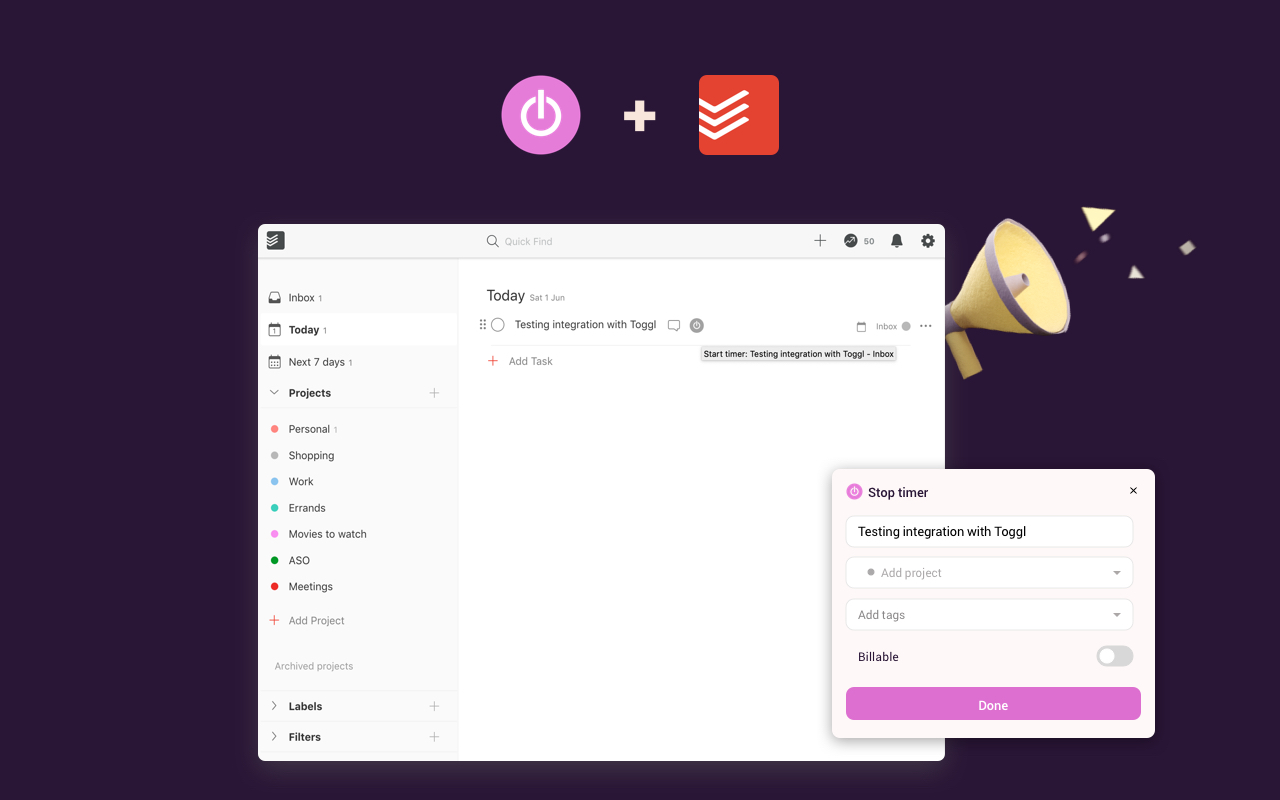 Toggl Track: Productivity & Time Tracker截图1