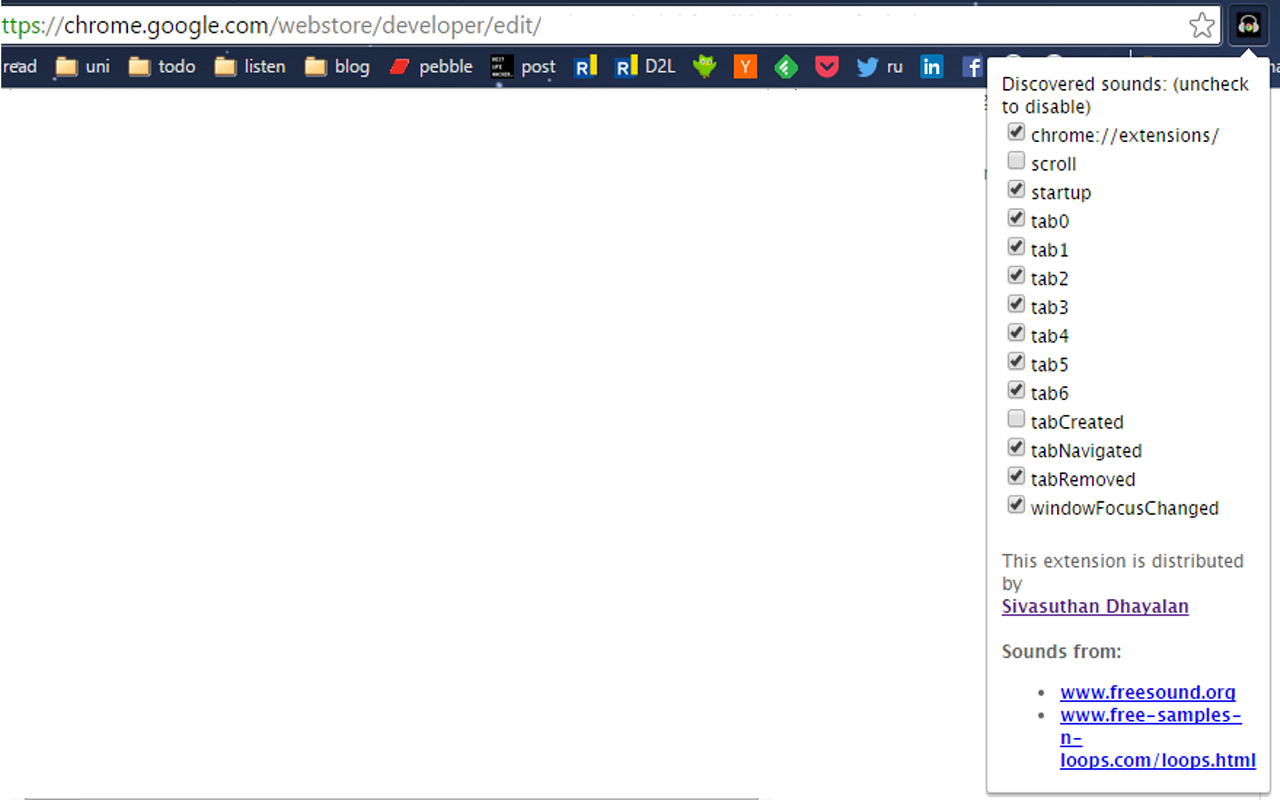 Chrome Sound Effects截图1