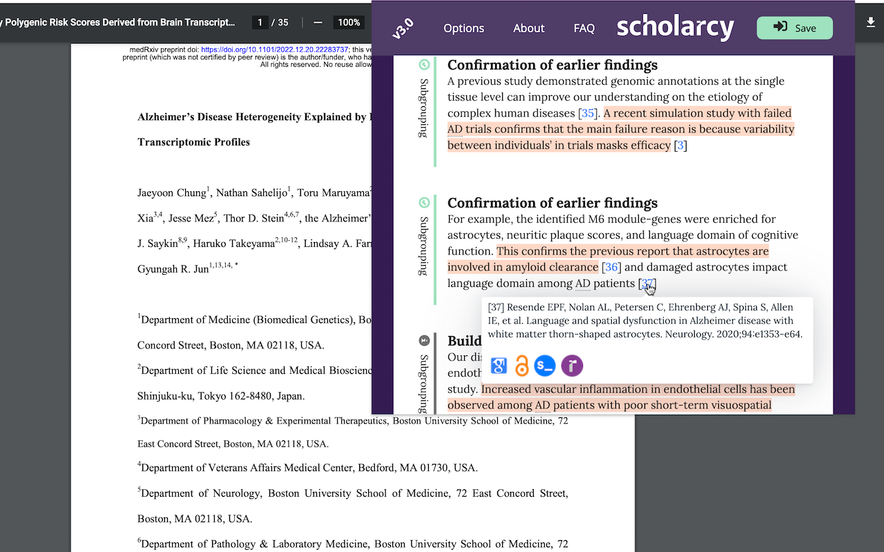 Scholarcy Browser Extension截图4