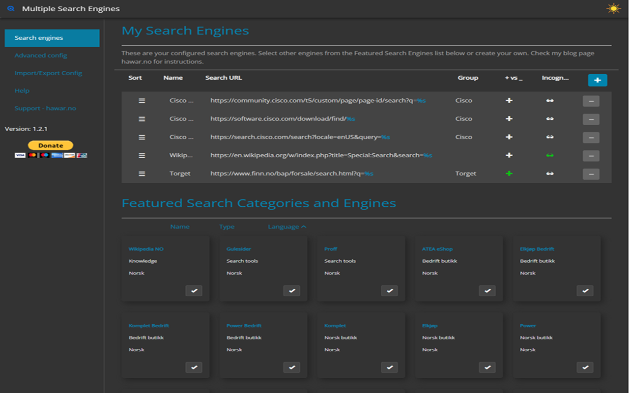 Multiple Search Engines - MSE截图3