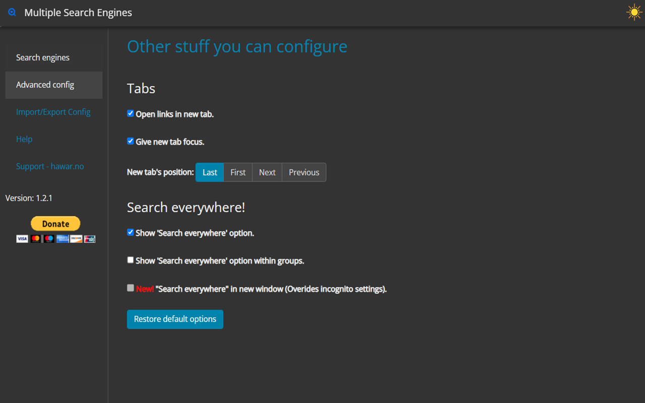 Multiple Search Engines - MSE截图5