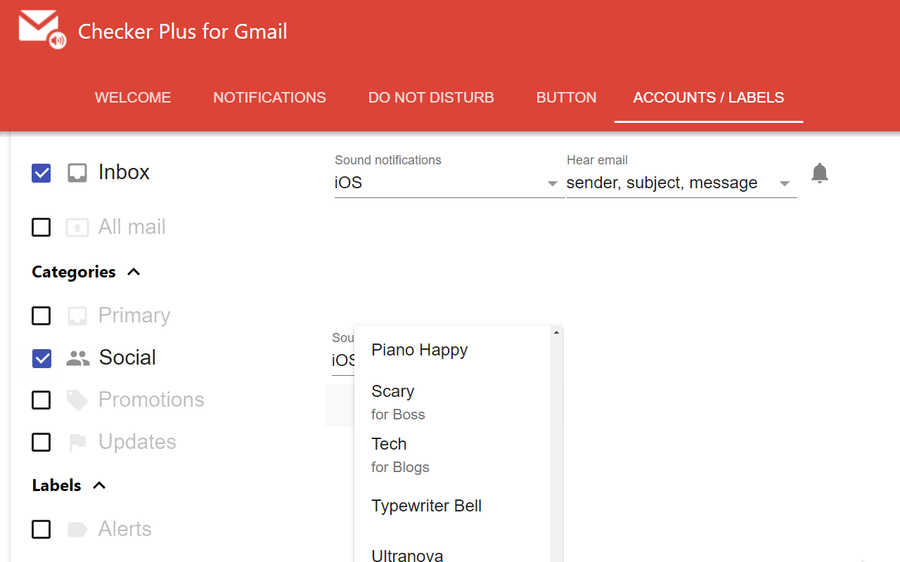 Checker Plus for Gmail™截图1