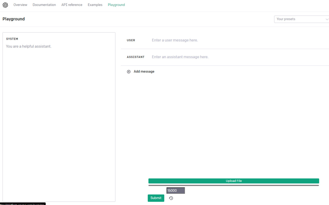 ChatGPT File Uploader For Playground截图1
