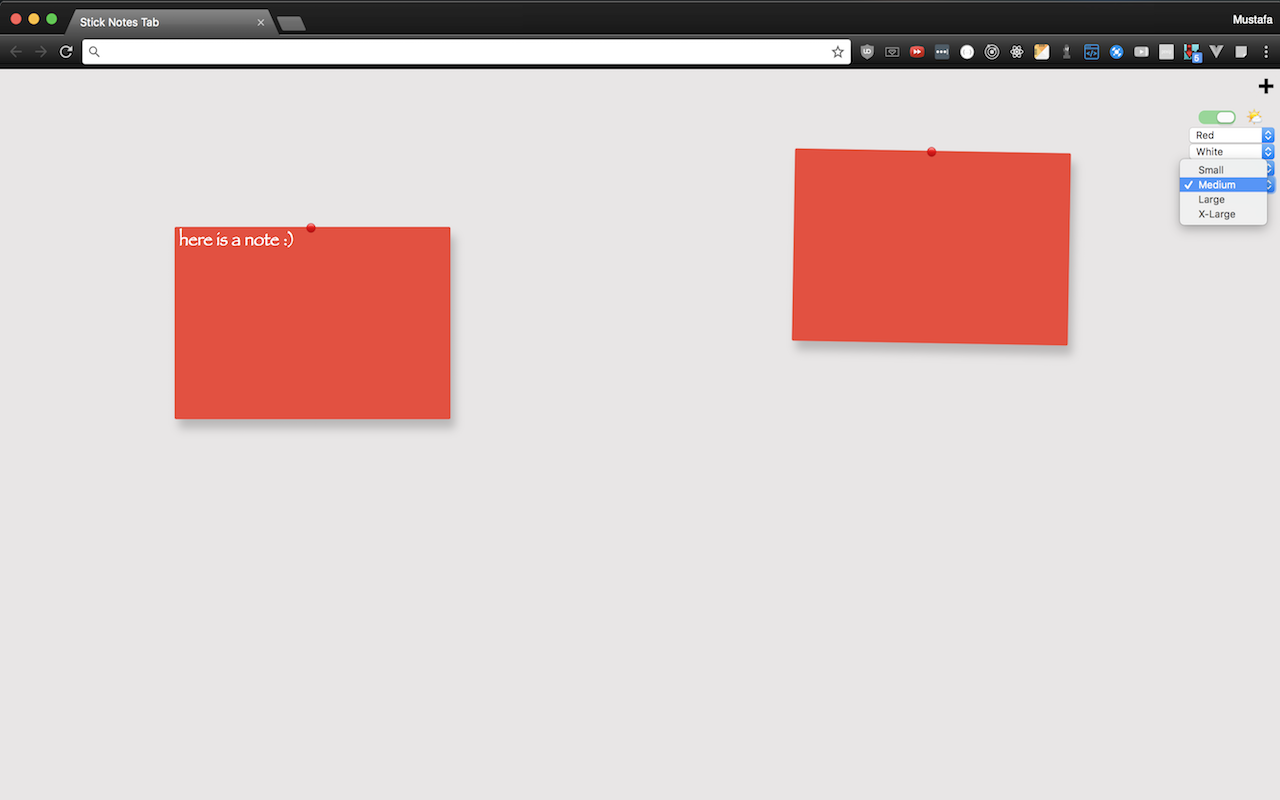 Sticky Notes Tab截图2