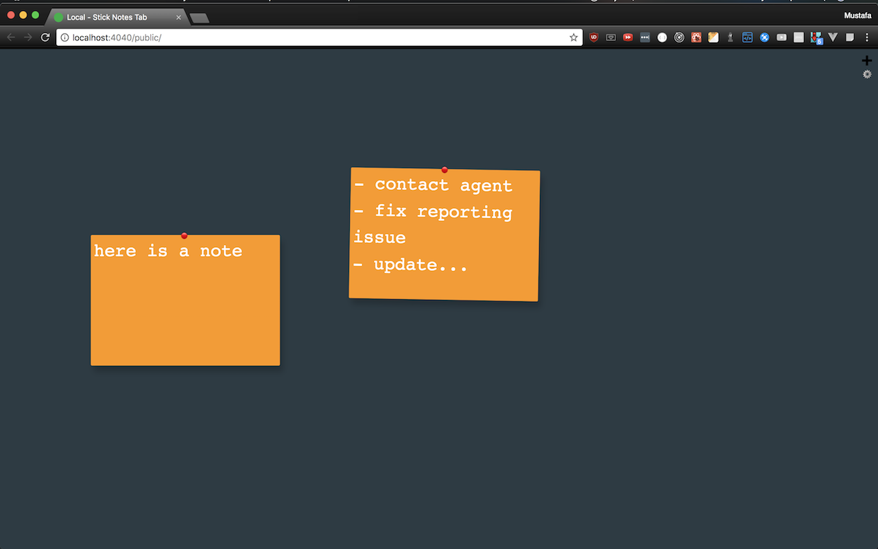 Sticky Notes Tab截图3