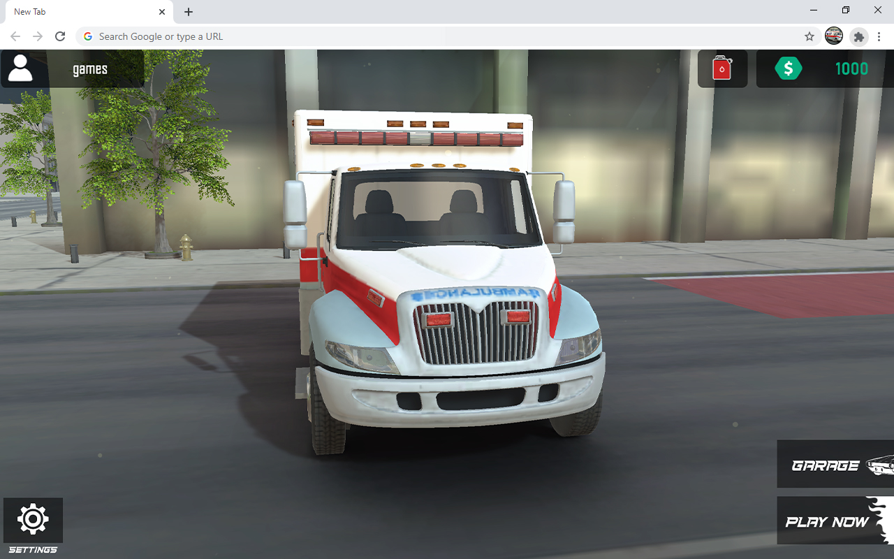 City Ambulance Car Driving Game截图1