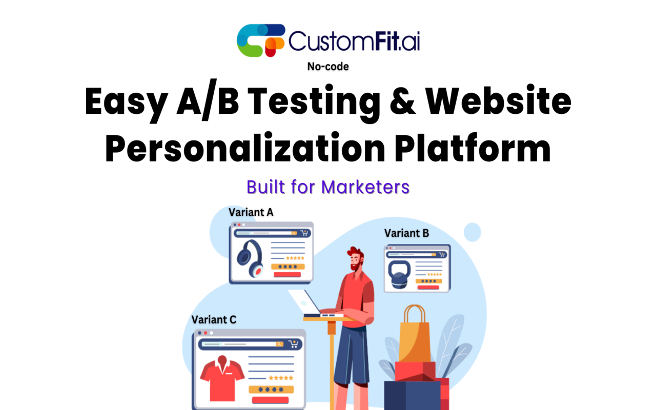 CustomFit.ai website A/B test & personalize截图2