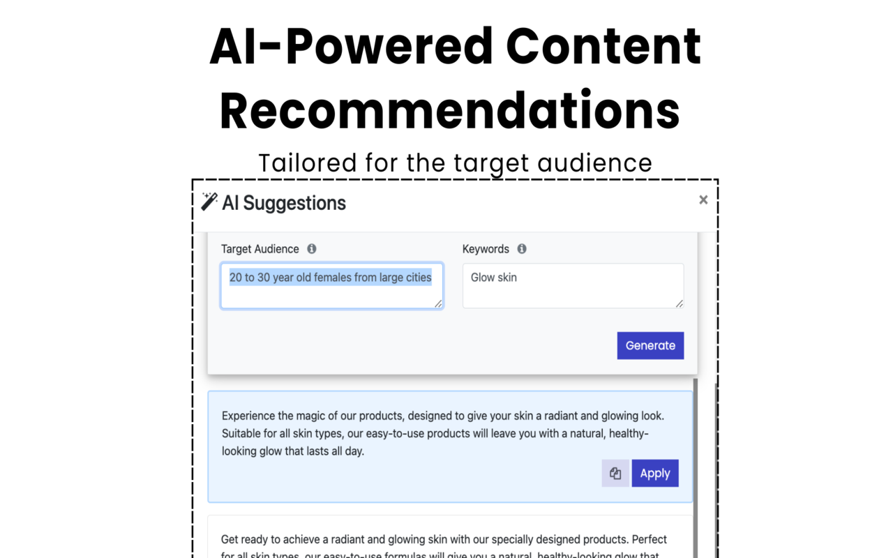 CustomFit.ai website A/B test & personalize截图5