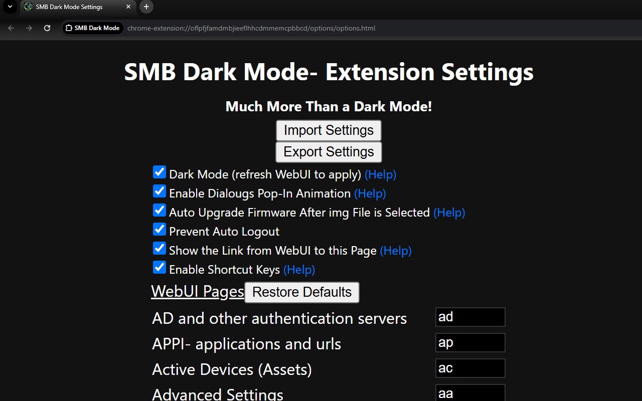 SMB Dark Mode截图1