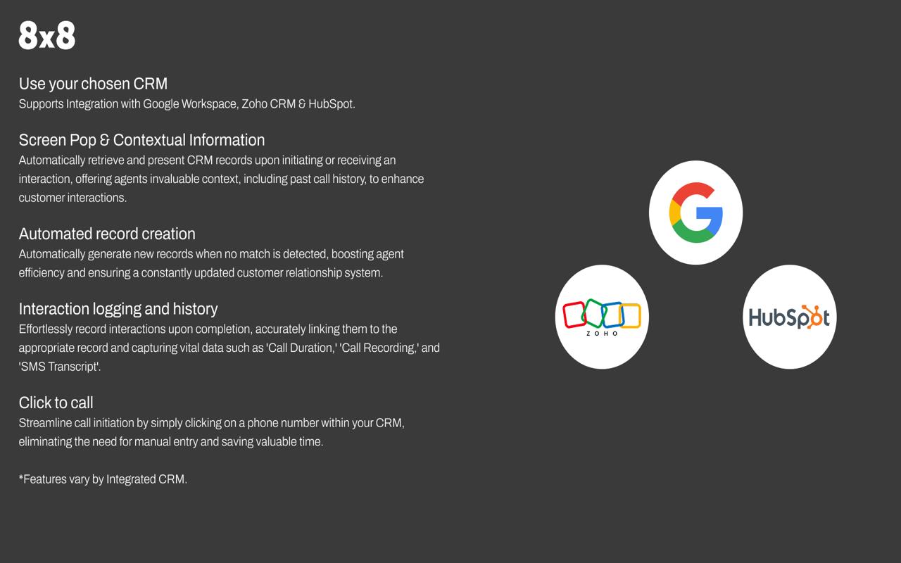 8x8 Integrations截图1