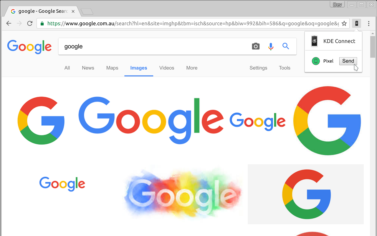 KDE Connect截图2