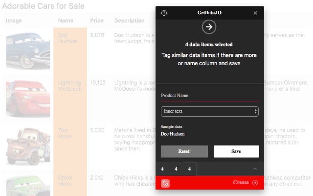 Web Scraper - GetData.IO截图1