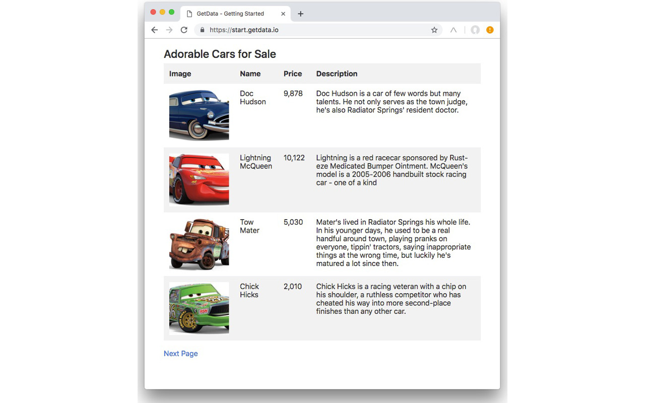 Web Scraper - GetData.IO截图3