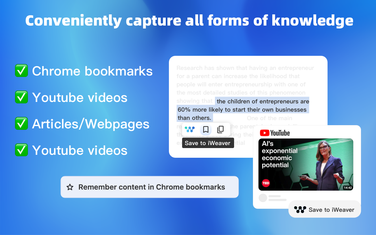 iWeaver AI - Summarize YouTube, PDF and Web Articles.截图3