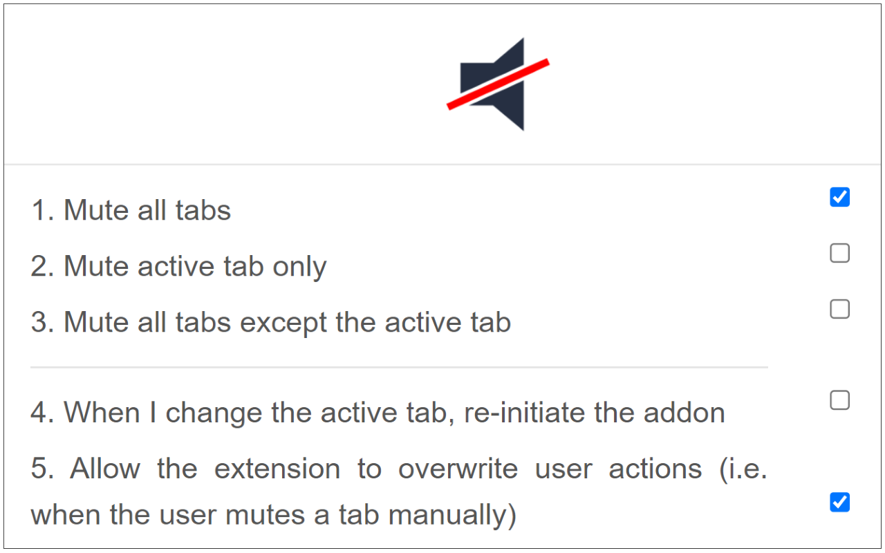 Mute Tab截图1