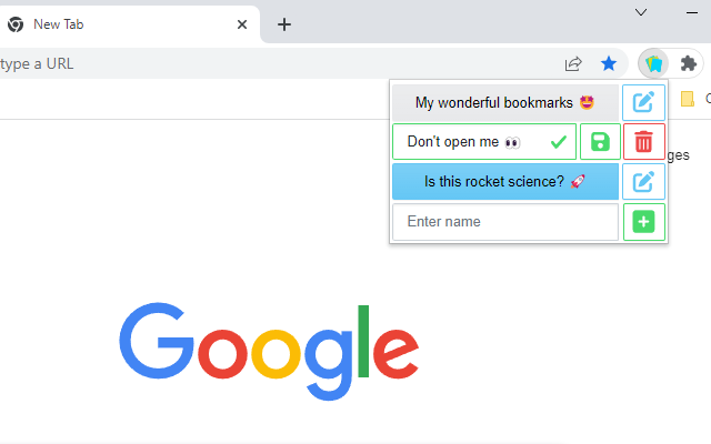 Bookmark Bar Switcher截图1