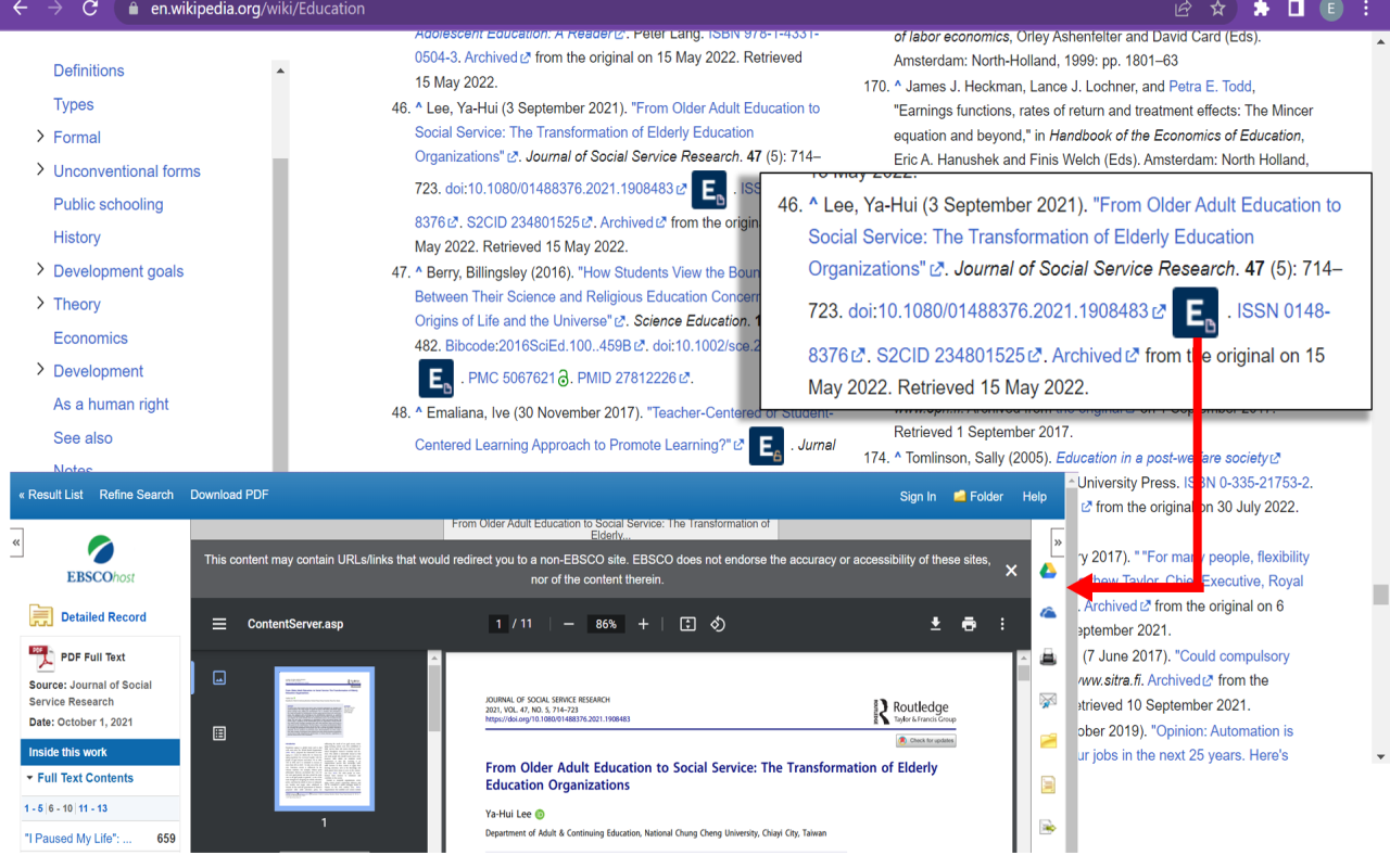 EBSCOhost Passport ™截图2