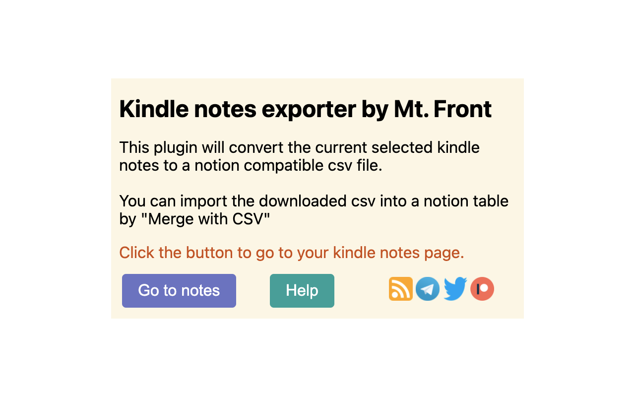 Kindle Notes Exporter截图1