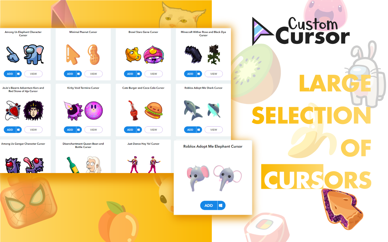 Custom Cursor for Chrome™ - 自定义光标截图1