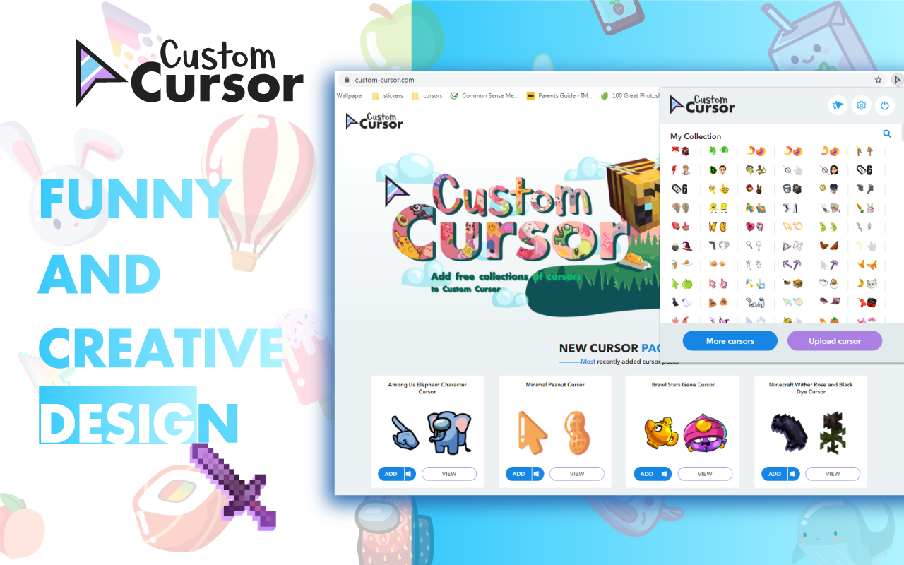 Custom Cursor for Chrome™ - 自定义光标截图3