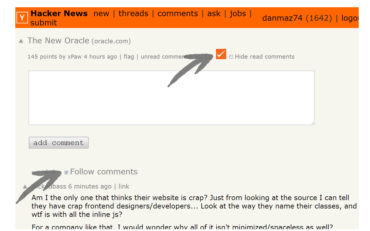Hacker News: Mark All Read截图4