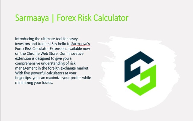 Forex Risk Calculator截图3
