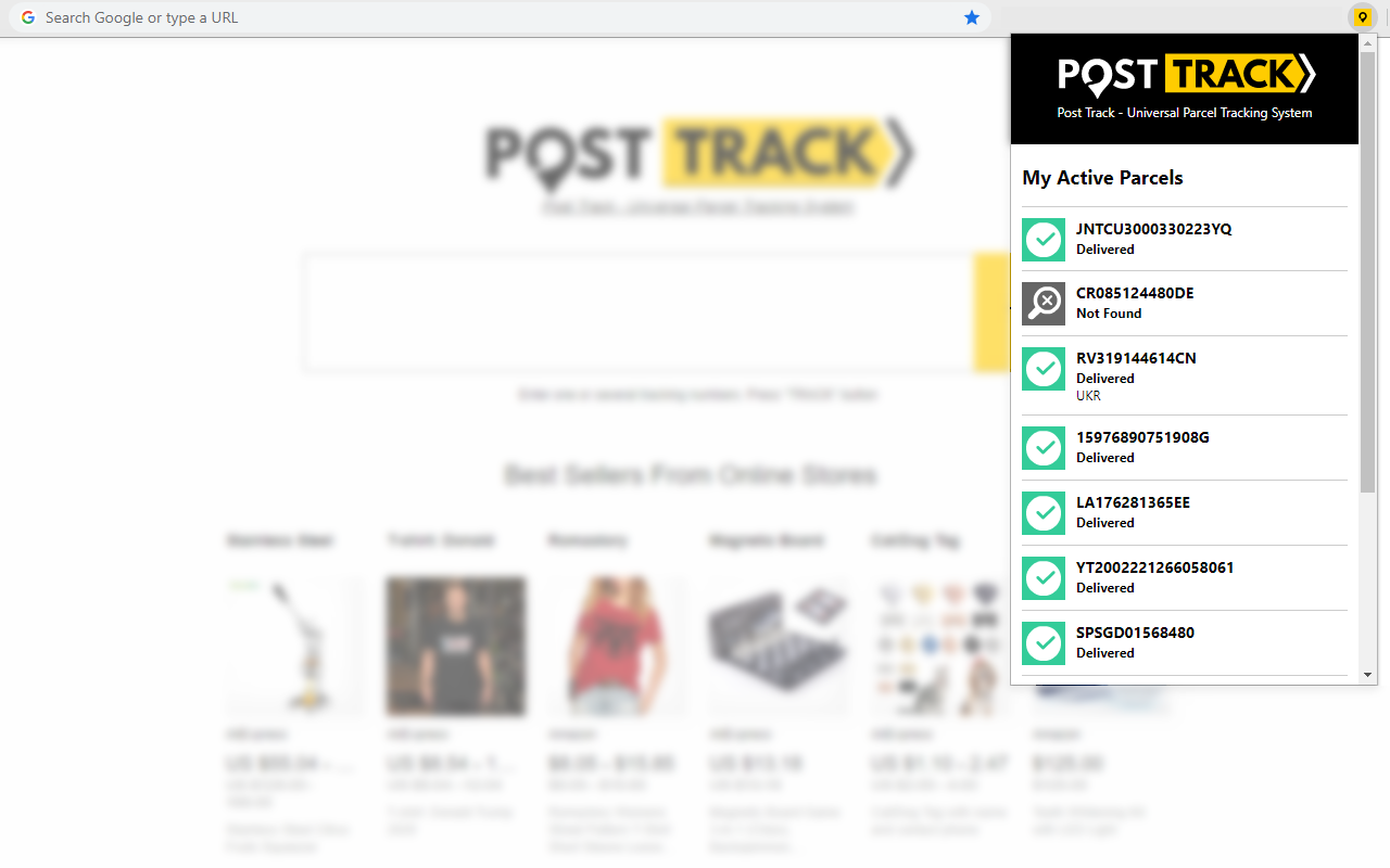 Post Track截图3