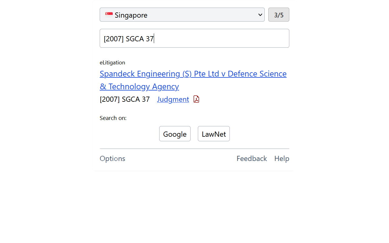 Clerkent - quick legal search截图3