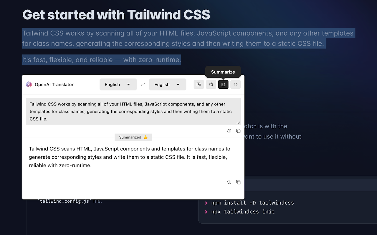 OpenAI Translator截图4