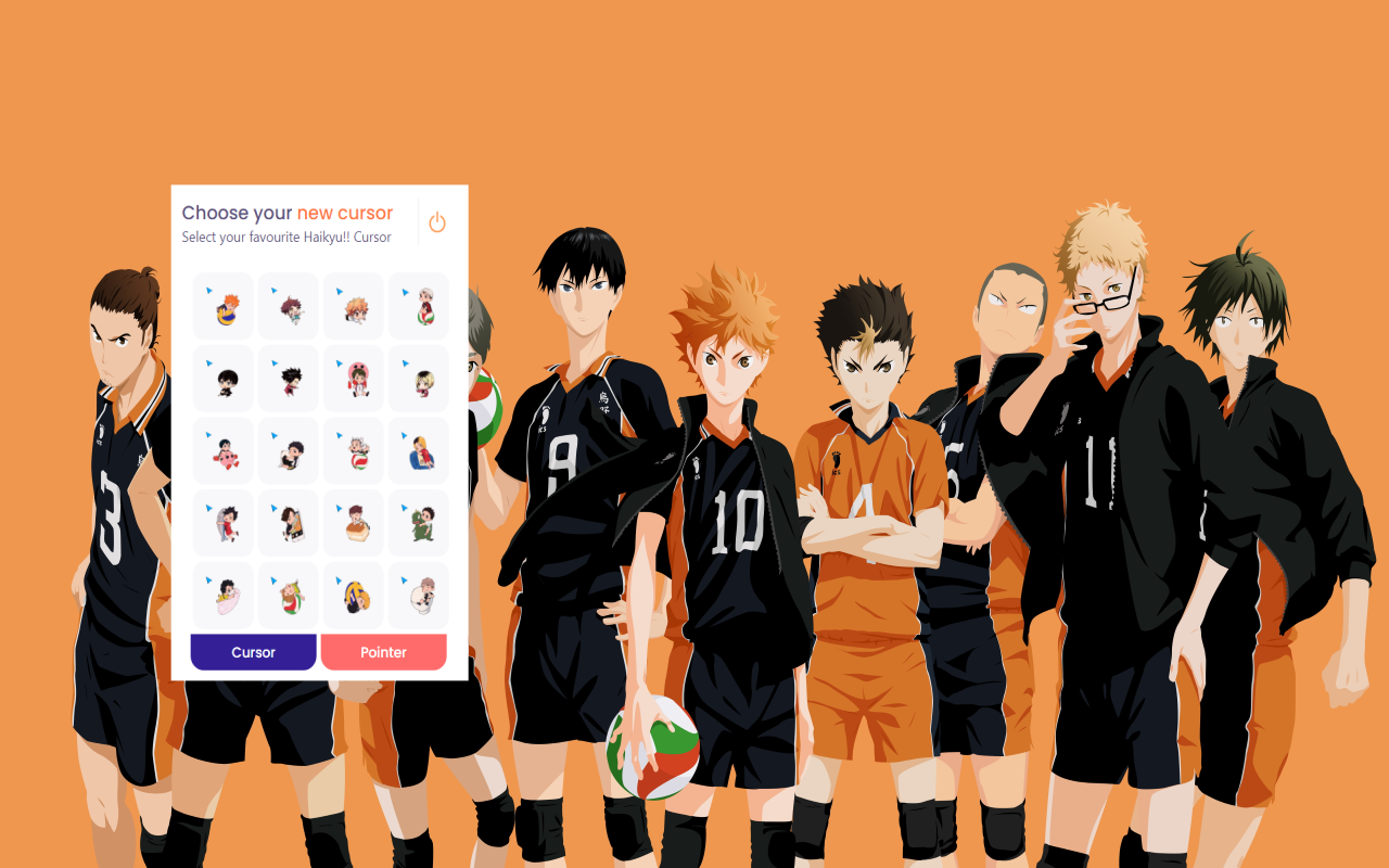 Haikyuu Cursor截图1
