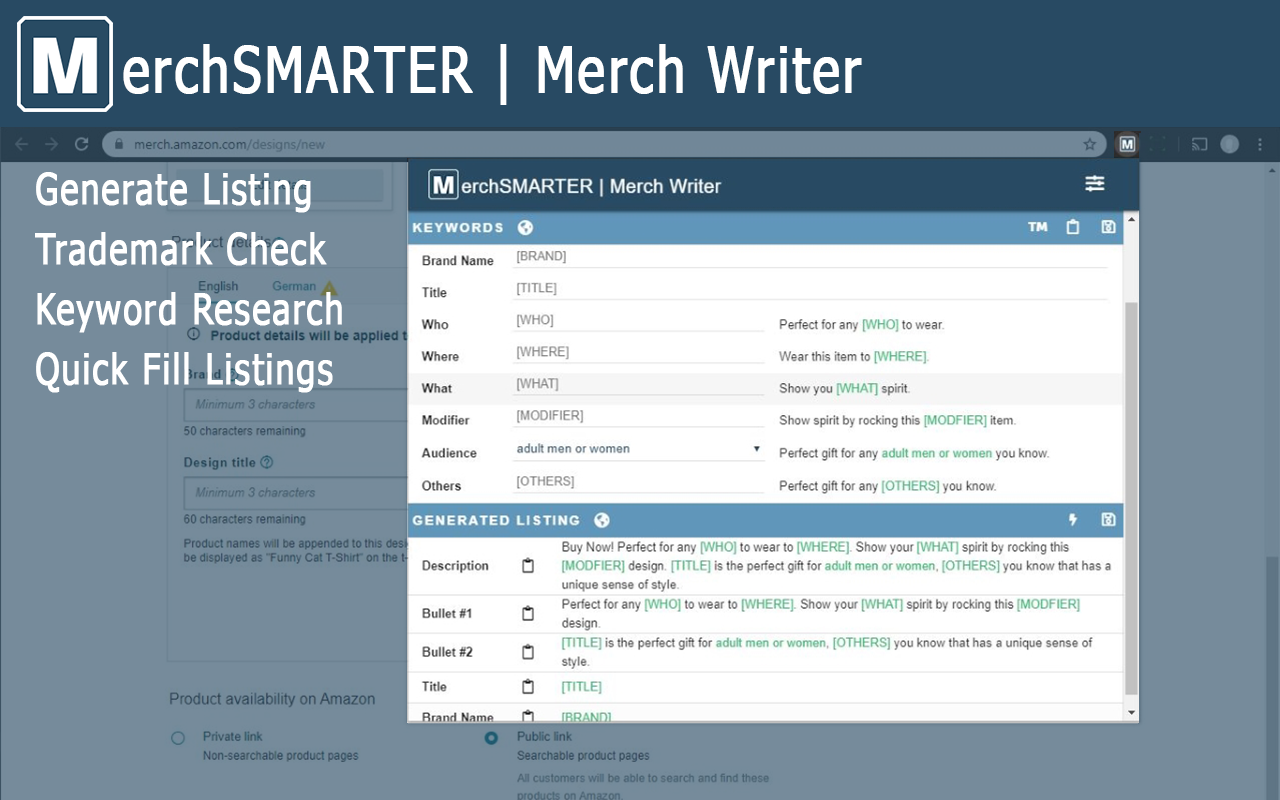 Merch Writer for Merch by Amazon截图3