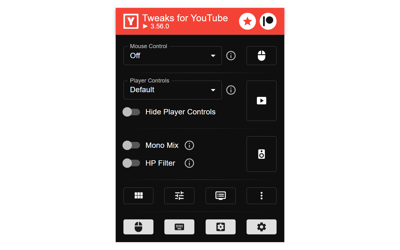 Tweaks for YouTube截图3