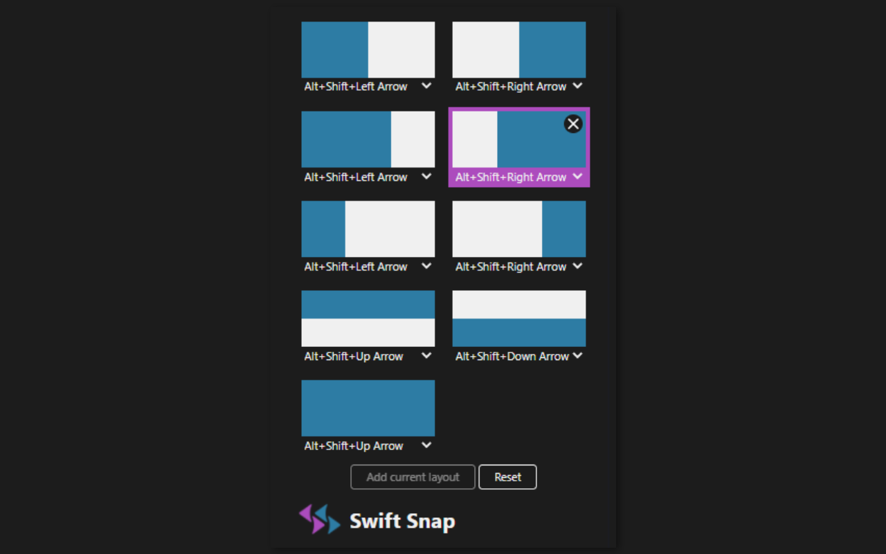 Swift Snap (Window Resizer)截图1