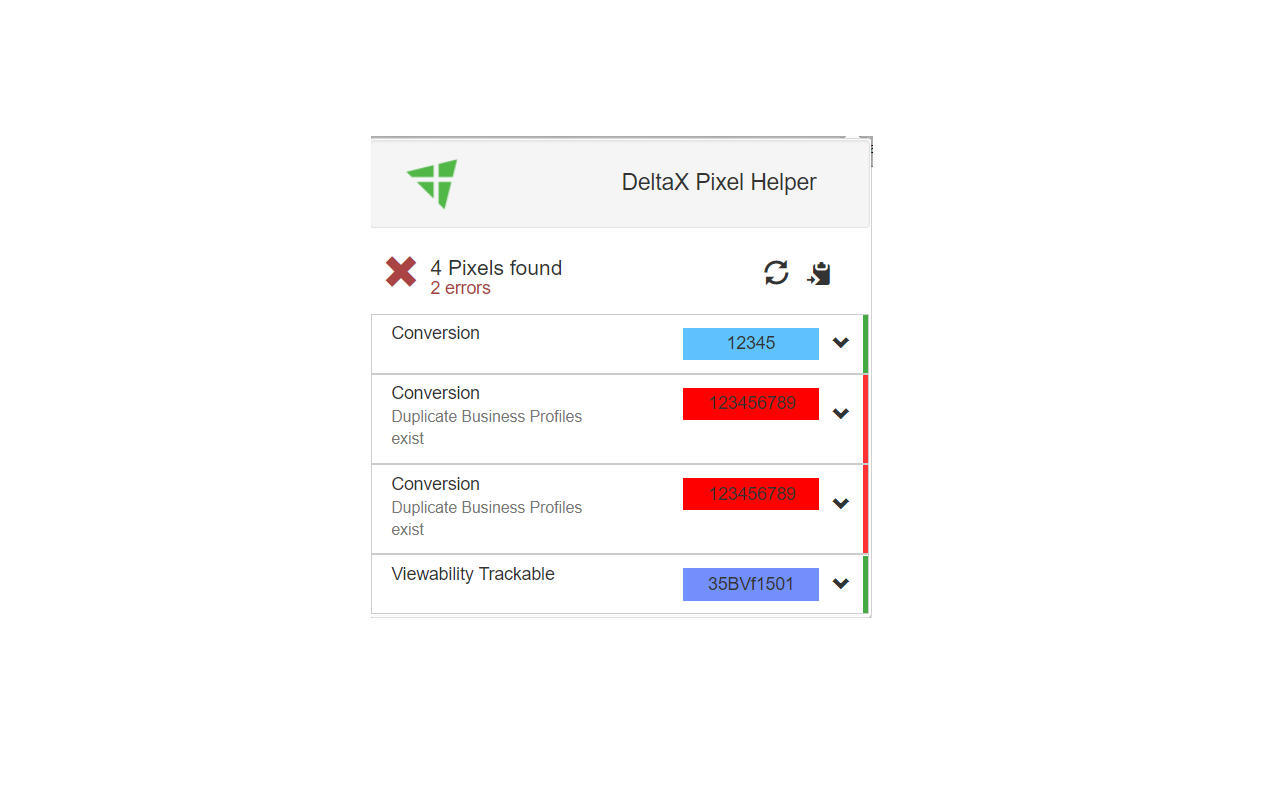 DeltaX - Pixel Helper截图1