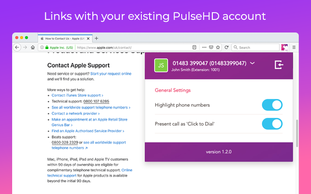 PulseHD Click to Dial截图2