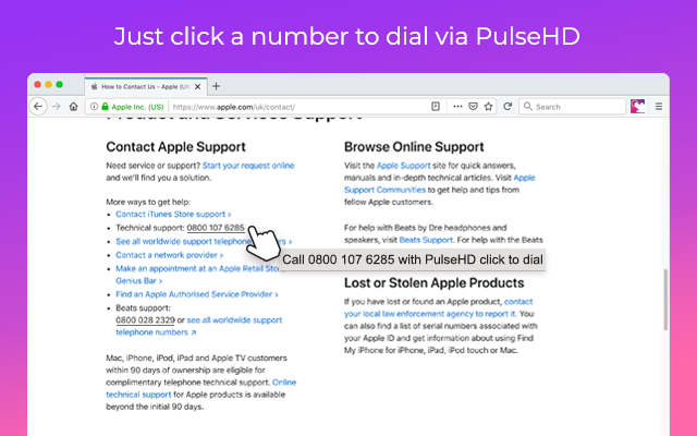PulseHD Click to Dial截图4