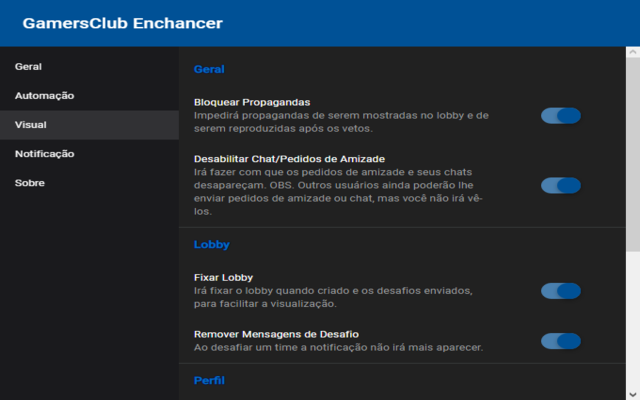 GamersClub Enchancer截图4