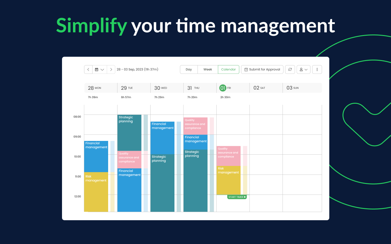 Time Tracker by TimeCamp截图2