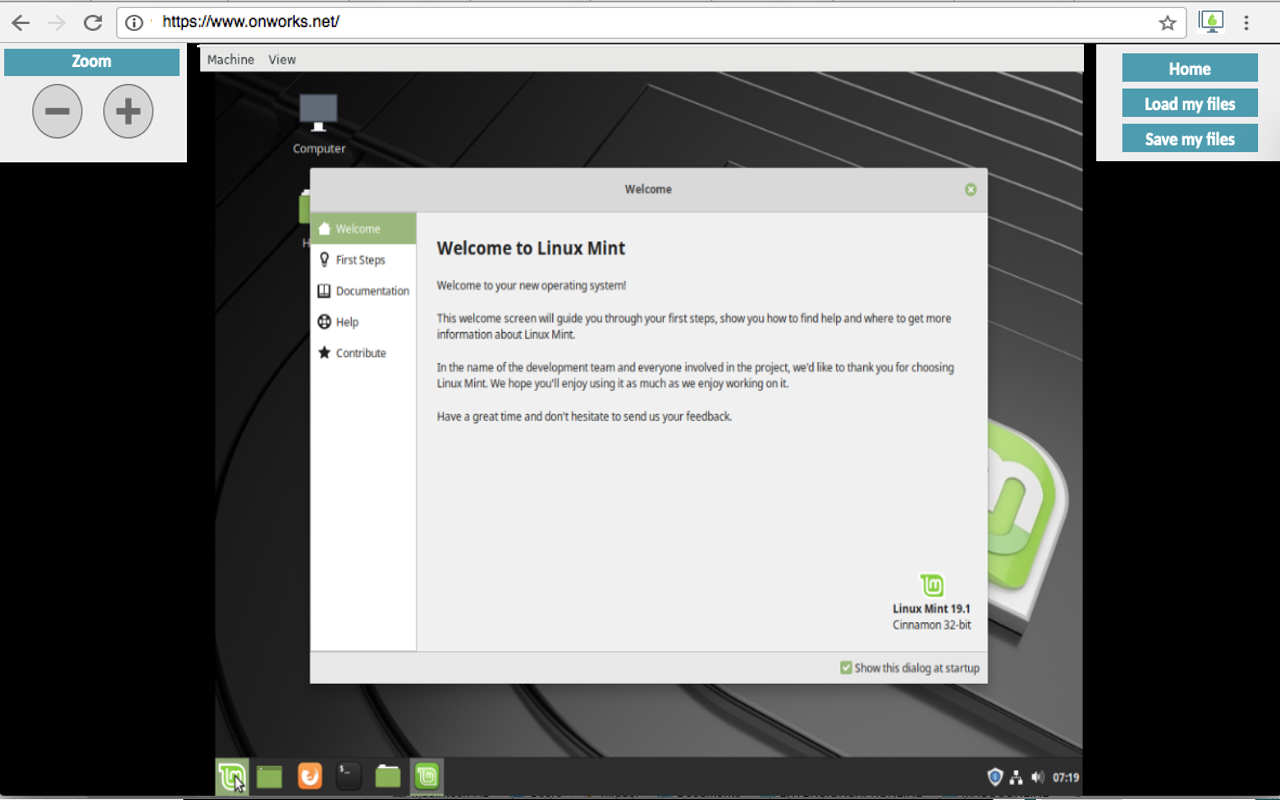 Linux Mint 在线服务器截图3